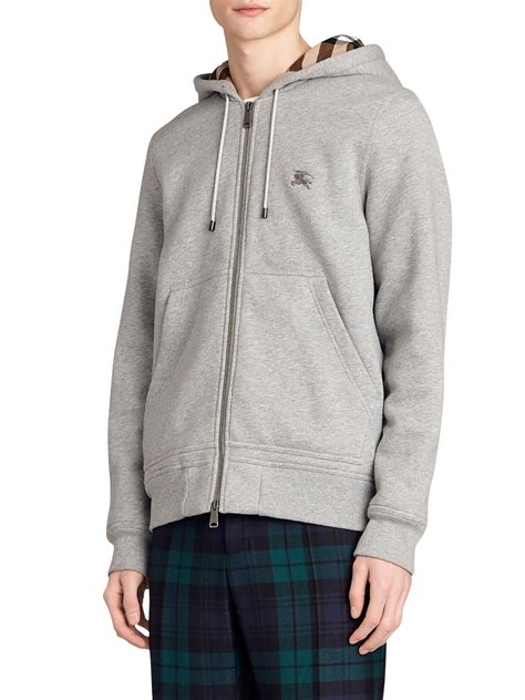 burberry sale crewneck sweater|grey Burberry zip up hoodie.